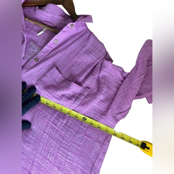 Free People Women’s Oversized Long Sleeve Top Shirt - Picture 9 of 10